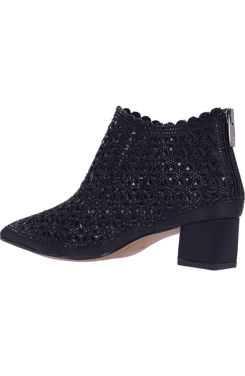 J. Reneé Jacinta Pointed Toe Bootie, Alternate, color, Black