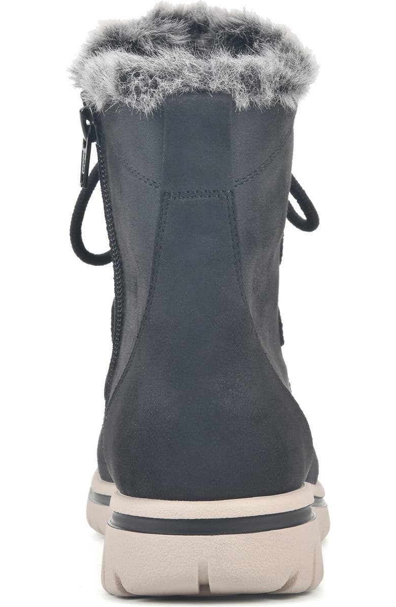 CLIFFS BY WHITE MOUNTAIN Faux Fur Lined Lace-Up Boot, Alternate, color,