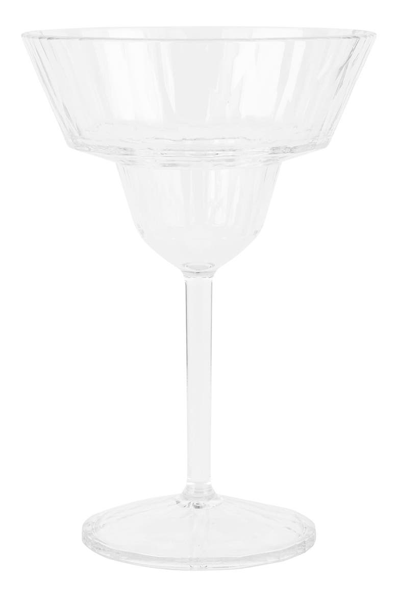 Superglass Shatterproof Margarita Glass, Main, color, CLEAR