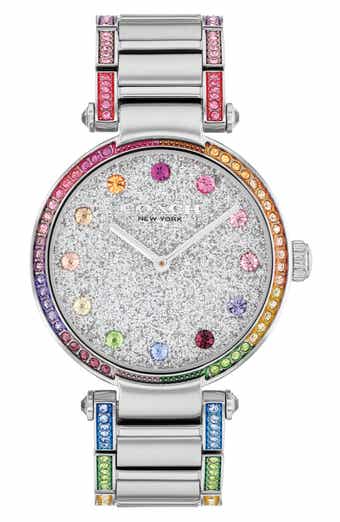 COACH Cary Crystal Bracelet Watch, 34mm