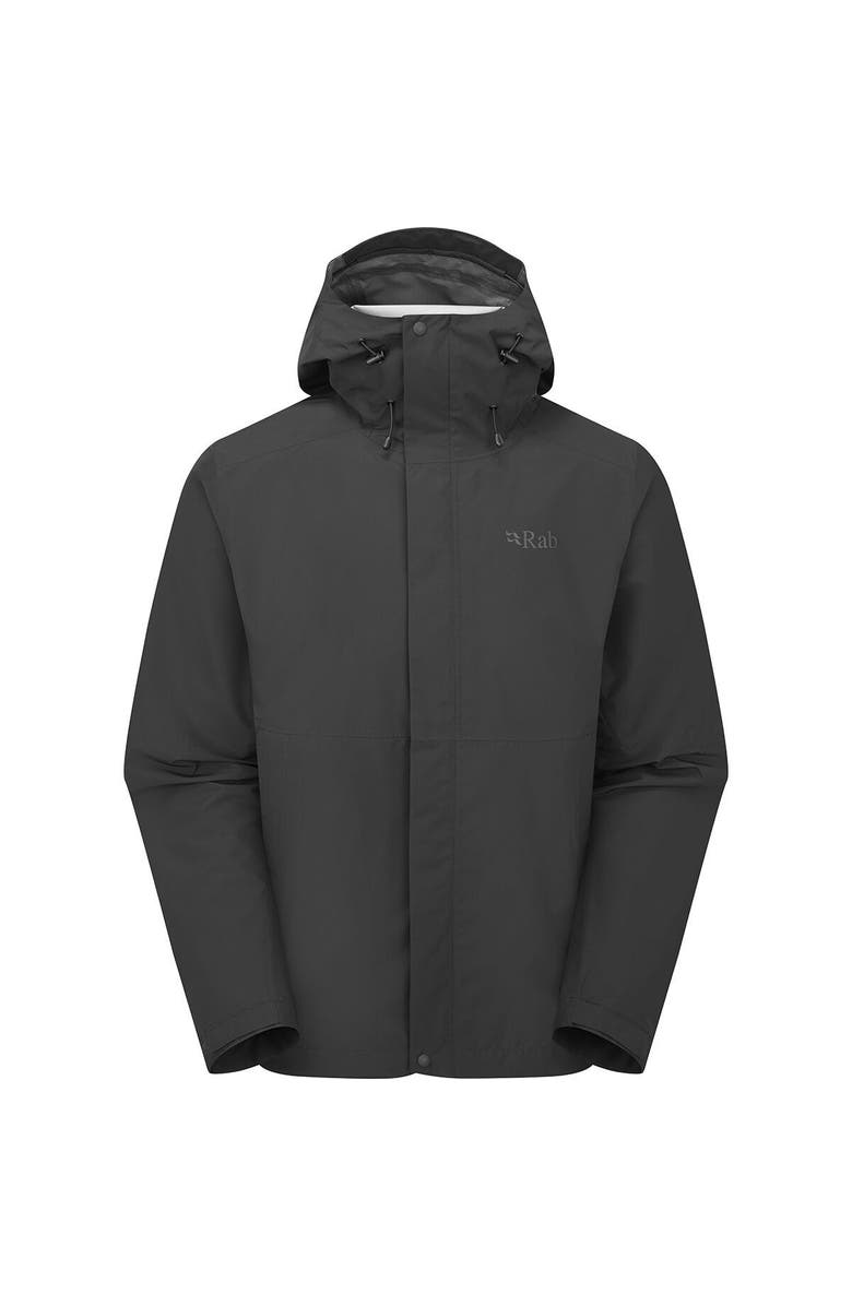 Rab Downpour Jacket - Men's, Main, color, Black