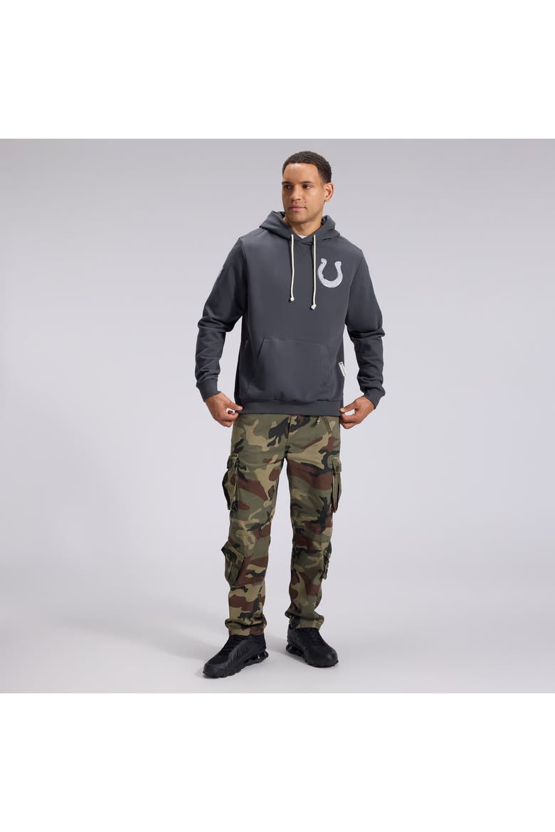 Men's Nike  Anthracite Indianapolis Colts 2026 Rivalries Collection Standard Issue Sideline Pullover Hoodie, Alternate, color, Anthracite