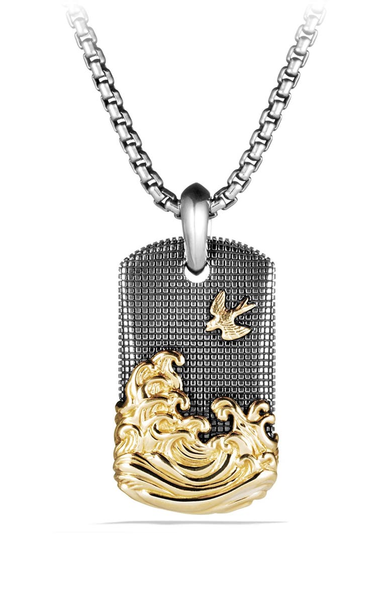 'Waves' Tablet with Gold, Main, color, TWO TONE