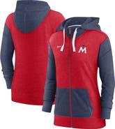 Nike Women's Nike Red Minnesota Twins Full-Zip Hoodie