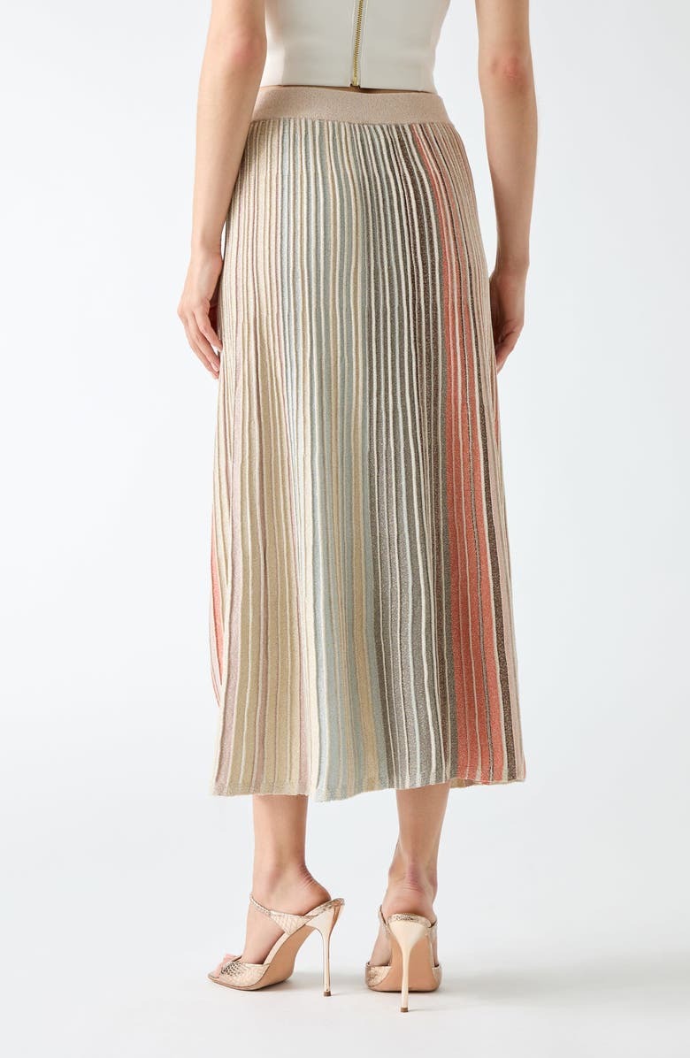 Marciano Rosy Pleat Knit Midi Skirt, Alternate, color,