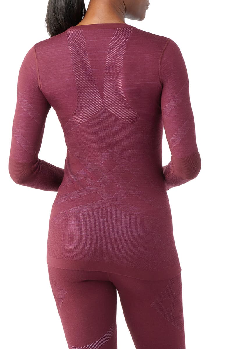 Smartwool Intraknit Merino Wool Blend Long Sleeve T-Shirt, Alternate, color, 