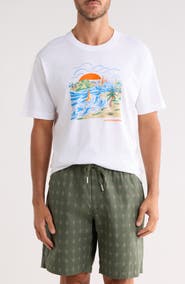 Scotch & Soda Island Graphic T-Shirt