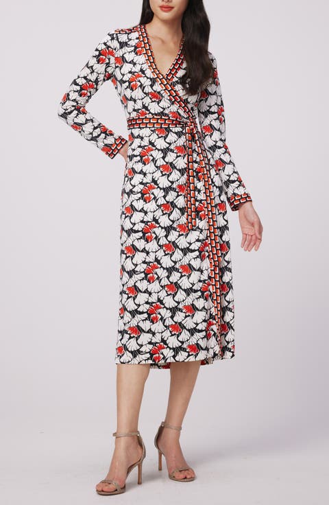 Dancia Floral Print Wrap Dress