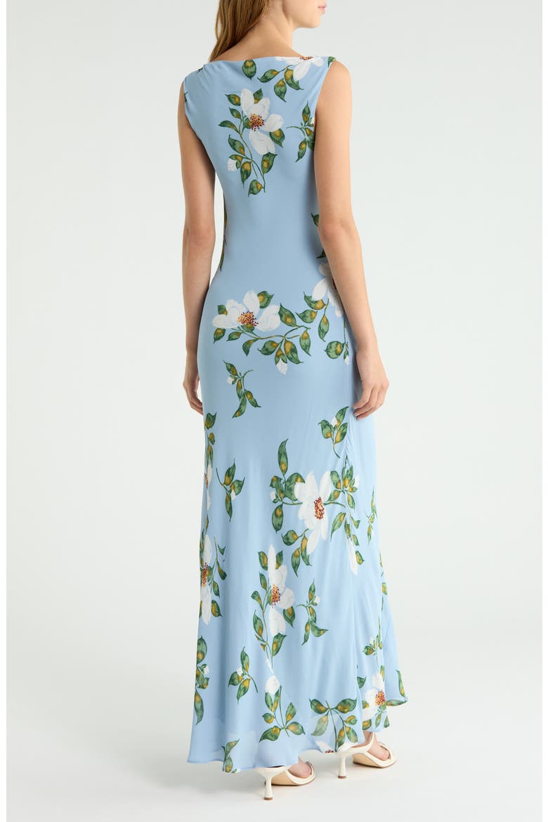 Prescott Floral Mermaid Dress, Alternate, color, LOUISIANA
