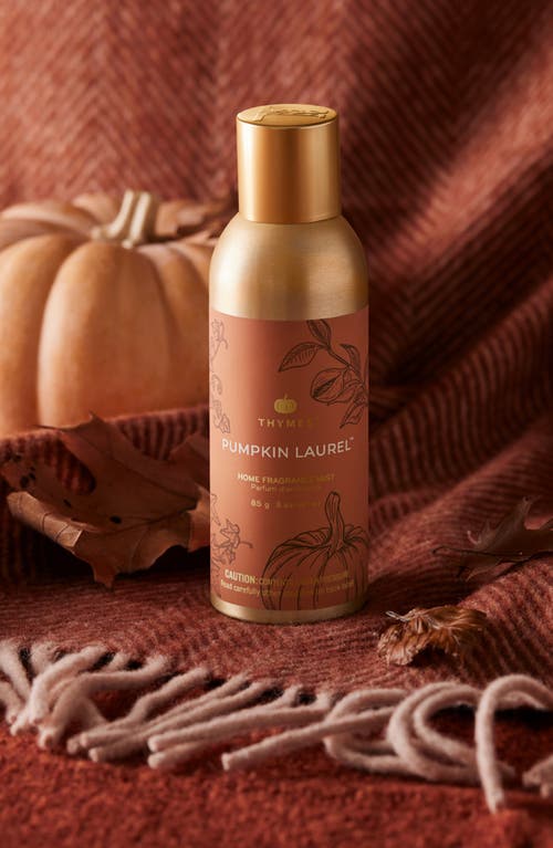 Thymes Pumpkin Laurel Home Fragrance Mist In Gold