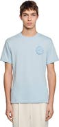 SANDRO Cotton crochet flower T-shirt