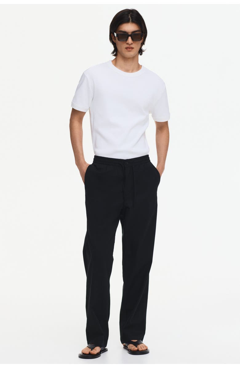 H&M Relaxed-fit pants, Main, color, Black