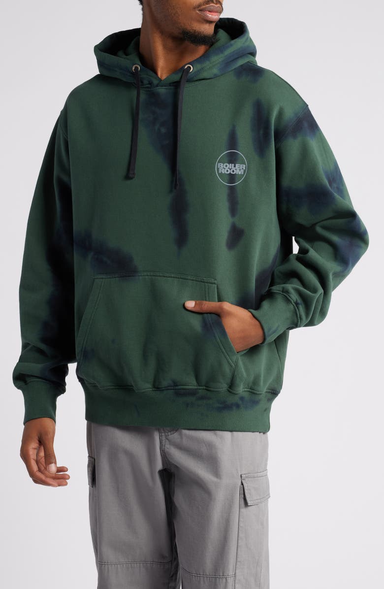 BOILER ROOM Core Logo Graphic Hoodie, Main, color, 