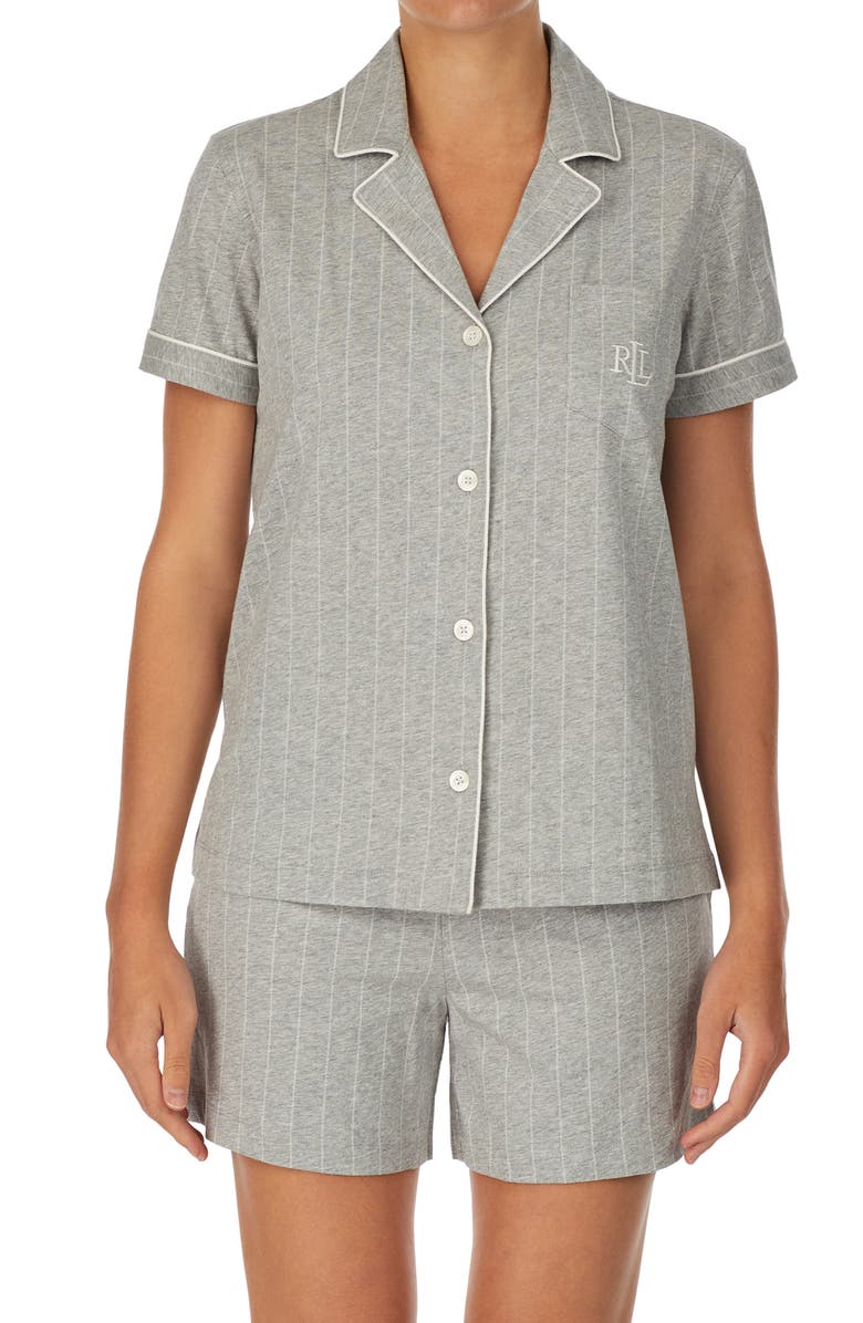 Lauren Ralph Lauren Print Short Pajamas, Main, color,
