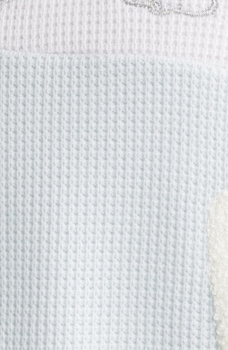 BOYS LIE Baby Blue Private School Rider Waffle Knit Sweatshirt, Alternate, color, Blue