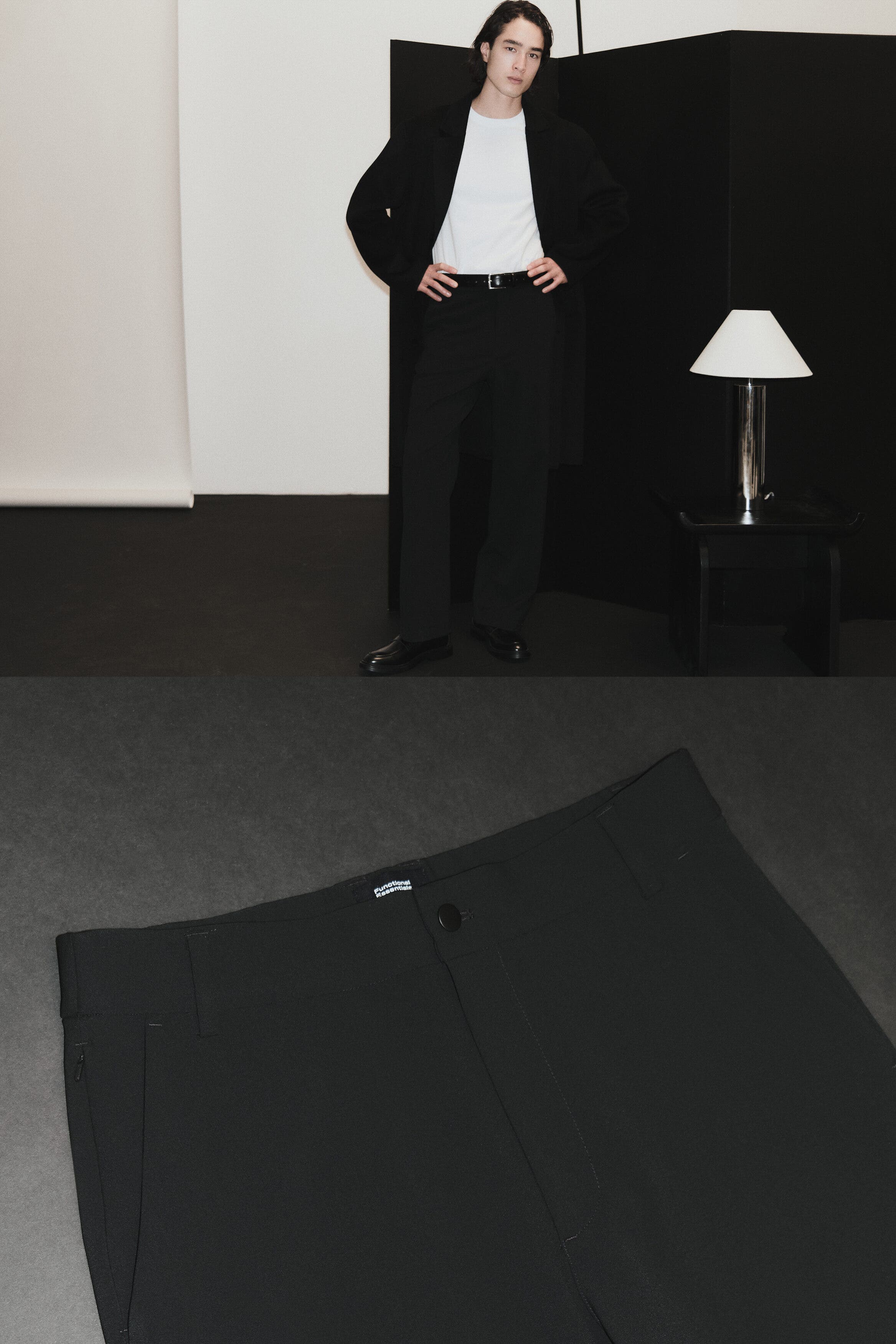 Loose-fit four-way stretch chinos - image 2