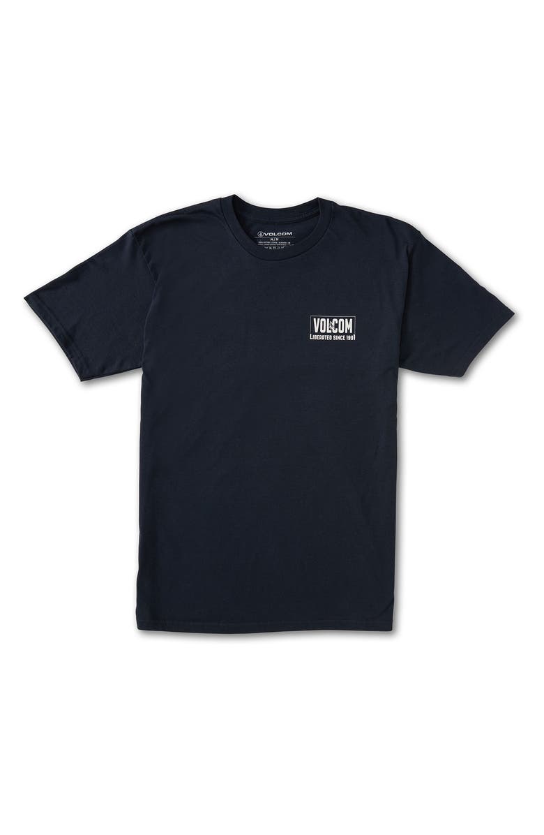 Volcom Men's Liberated '91 Cotton Graphic Tee, Alternate, color, 