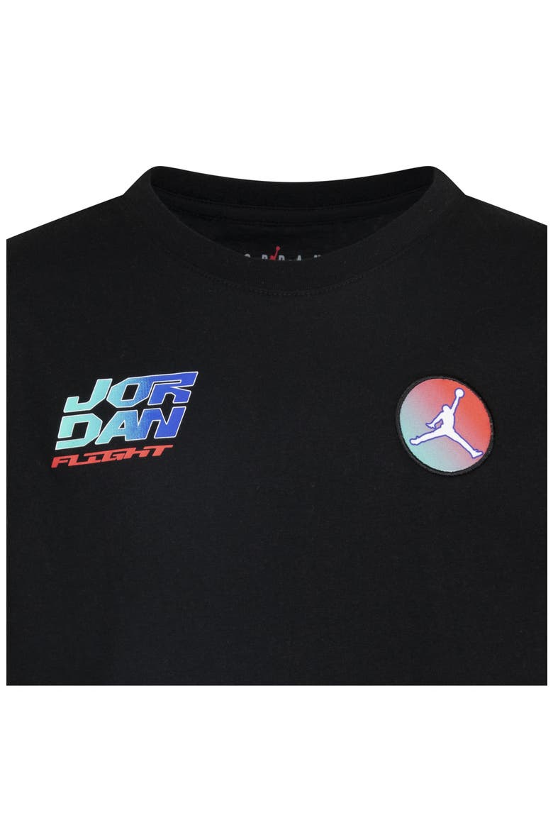 Kids' Moto Graphic T-Shirt, Alternate, color, BLACK