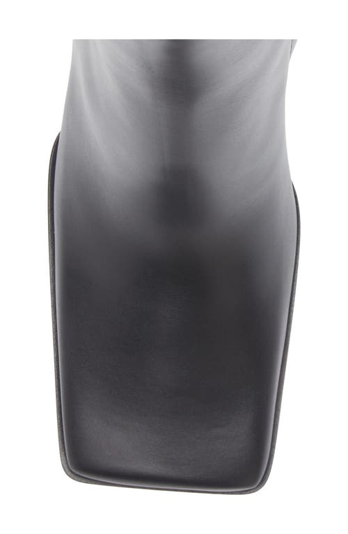 Alaïa Square Toe Bootie In Animal Print