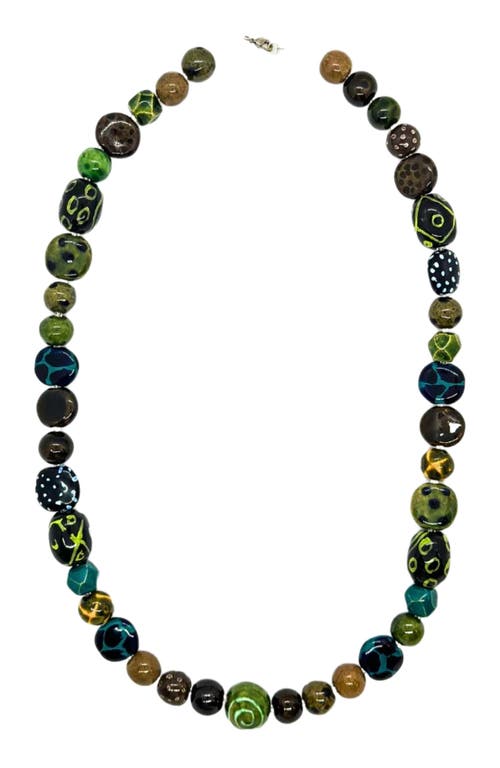 Kazuri Tsavo Collection - Kilimanjaro Necklace - 30'' in Multi  product
