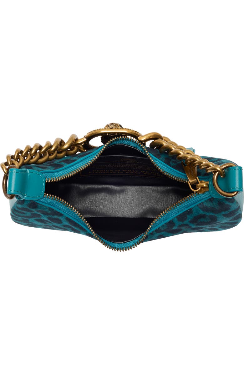 Kurt Geiger London Small Chelsea Chain Hobo Bag, Alternate, color, Blue Other