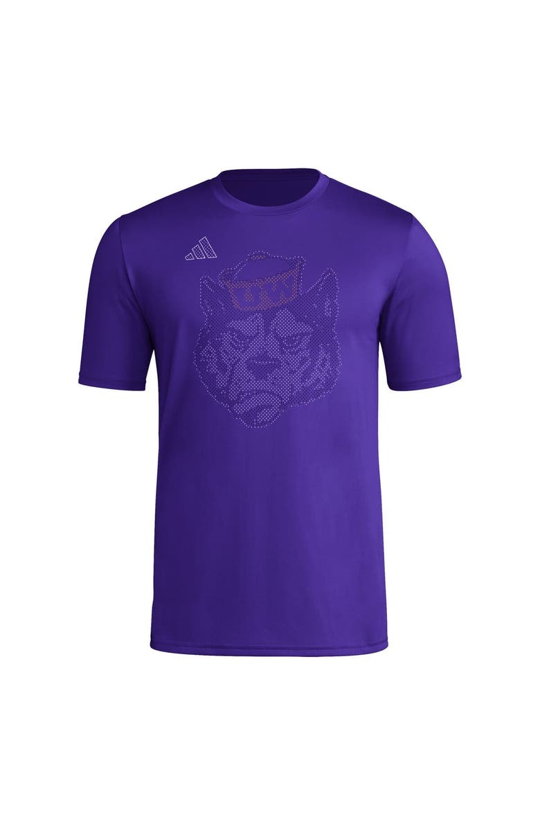 adidas Men's adidas  Purple Washington Huskies Locker Local Impression T-Shirt, Alternate, color, 