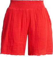 Michael Stars Cotton Gauze Shorts