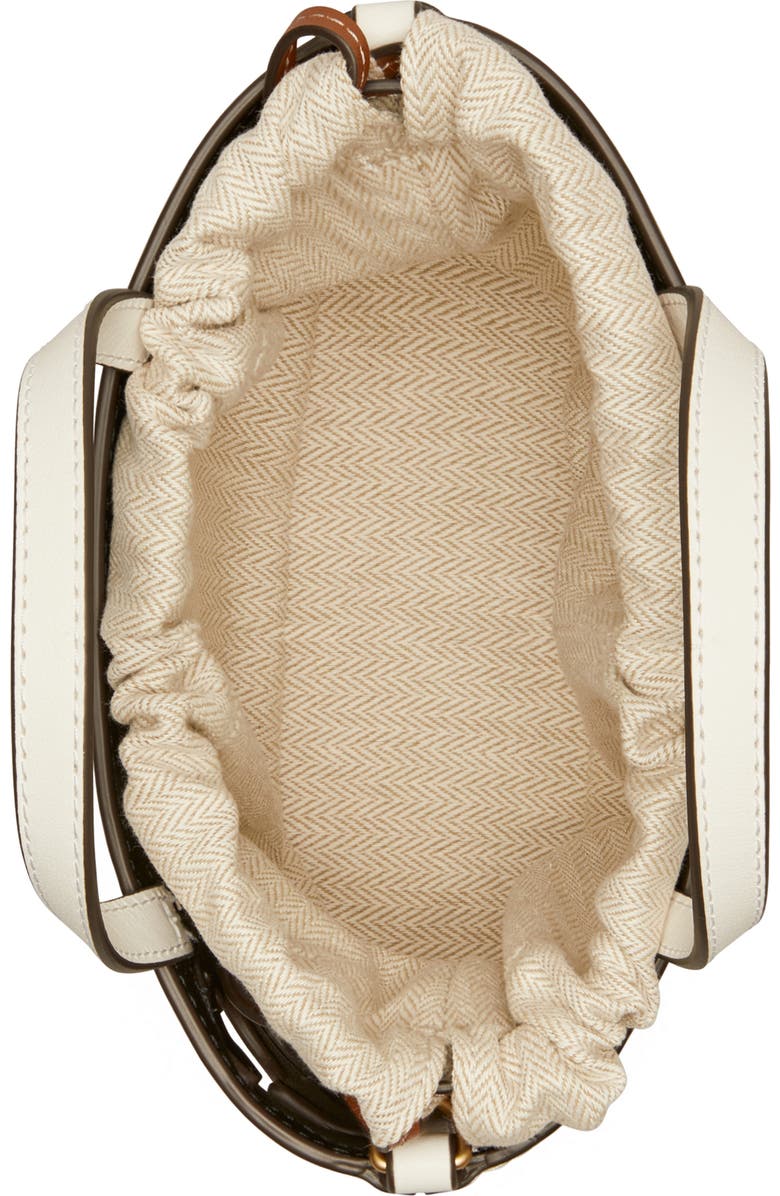 Tory Burch Ella Mini Leather Cutout Tote, Alternate, color,