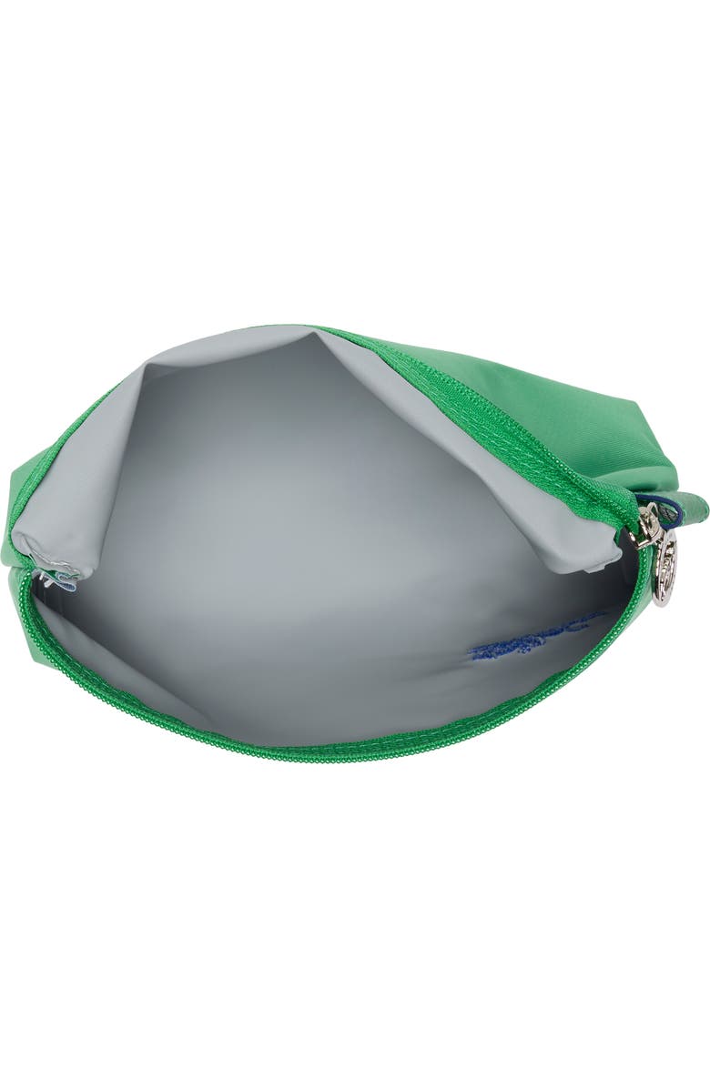 Longchamp Le Pliage Club Cosmetic Case, Alternate, color, Cactus