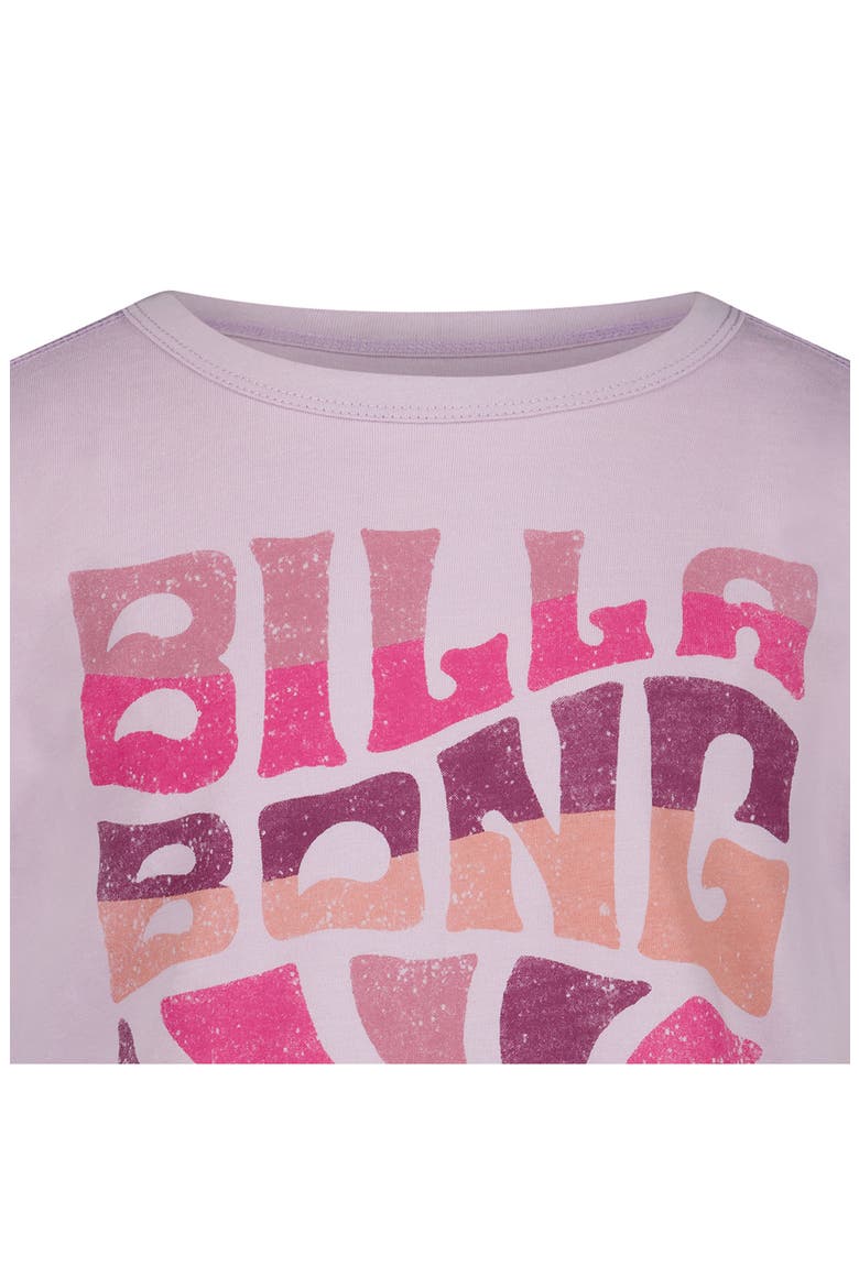 Kids' Sunset Graphic T-Shirt, Alternate, color, LAVENDER FROST