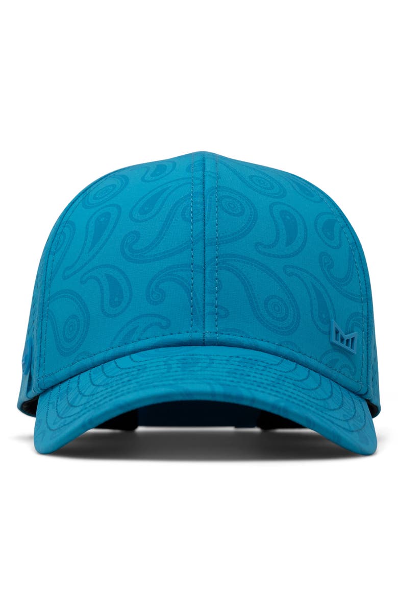 Melin A-Game Links Hydro Performance Snapback Hat, Alternate, color, Electric Blue