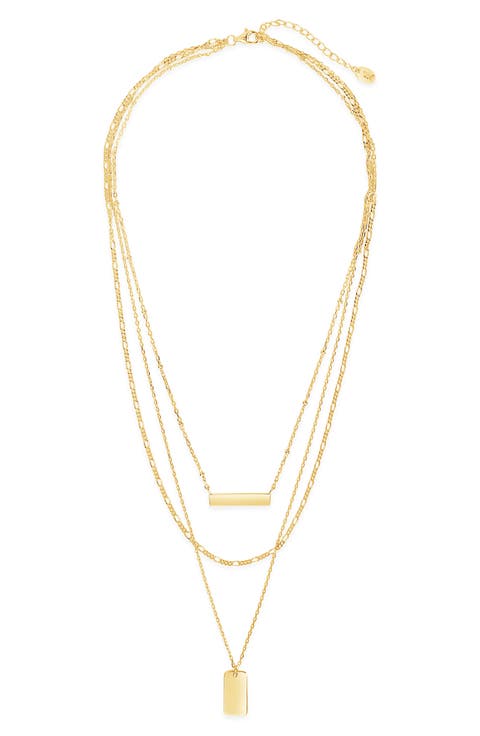 Layered Bar Necklace