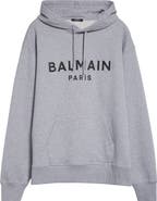 Balmain Logo Graphic Hoodie