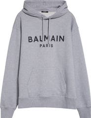 Balmain Logo Graphic Hoodie