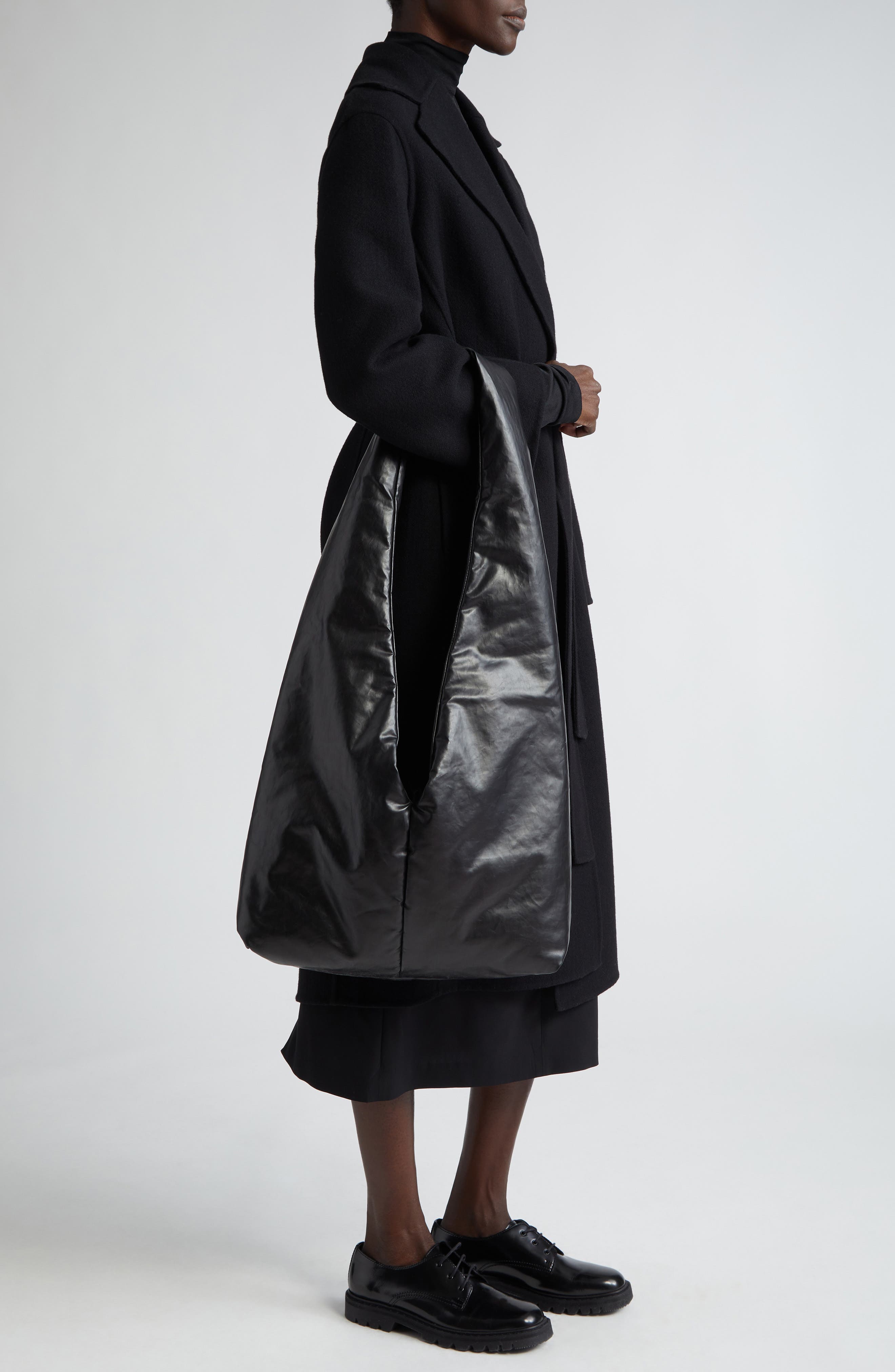 KASSL Anchor Medium Oiled Canvas Crossbody Bag, Alternate, color, 