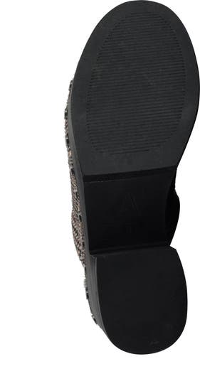 Regina Genuine Calf Hair Platform Clog