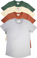 Dapper Boi Neutrals Drop-Cut Crew Neck 4-Pack 2.0