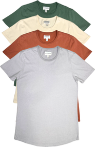 Dapper Boi Neutrals Drop-Cut Crew Neck 4-Pack 2.0
