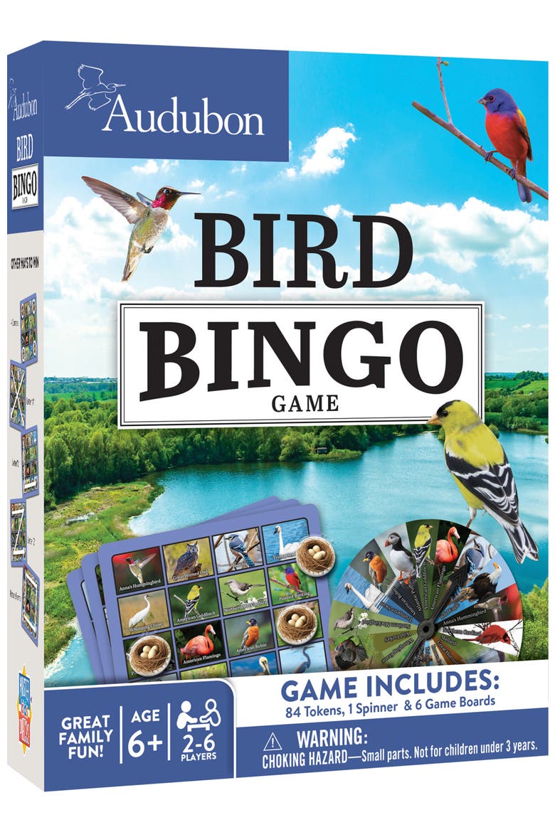 Audubon Bingo Game, Main, color, Multicolor