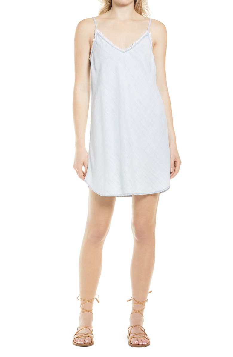 Bella Dahl Frayed Slipdress, Main, color, 