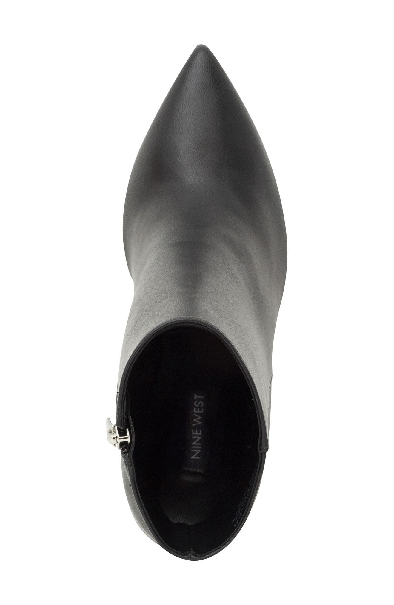 Nine West Tonight Clear Heel Dress Bootie, Alternate, color, 
