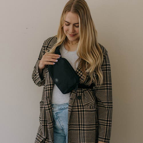 Parker Baby Co. Belt Bag In Black
