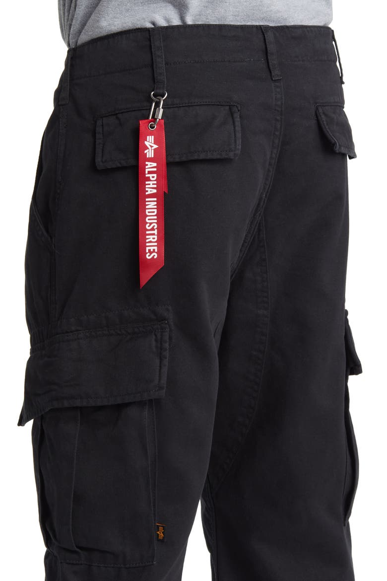 ACU Straight Leg Cargo Pants, Alternate, color, BLACK