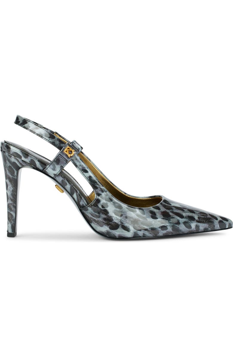 Donna Karan New York Donna Slingback Pointed Toe Pump, Alternate, color, Grey