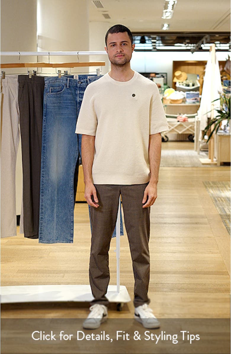 Textured Cotton T-Shirt, sales video thumbnail
