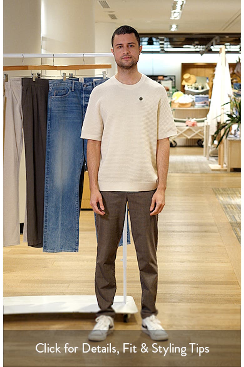 Textured Cotton T-Shirt video