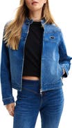 Desigual Denim Biker Jacket