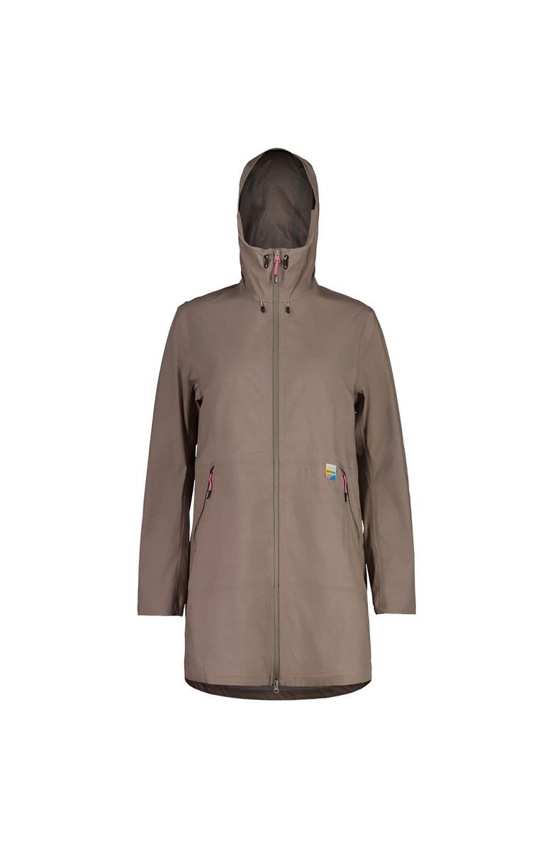 Maloja Moldaum Trench Rain Jacket - Women's, Alternate, color, Warm Shadow