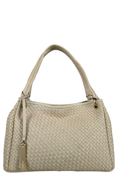 Audrey Woven Shoulder Bag