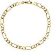 Bony Levy Men's 14K Gold Figaro Chain Bracelet